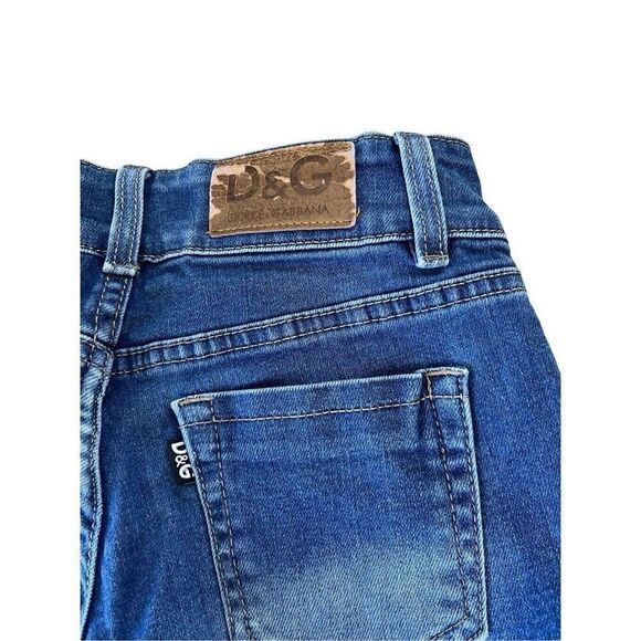 Vintage Dolce And Gabbana Slim Fit Ankle Skinny Button Fly Jeans Size 29 - Picture 13 of 13